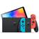 Nintendo Switch OLED Model - Neon Rød/Neon Blå