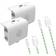 Stealth Xbox One Rechargeable Battery Twin Pack - White