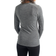 Icebreaker Women's Merino 200 Oasis Long Sleeve Crewe Thermal Top - Gritstone Heather