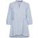 Vero Moda Clara V-Neck Shirt - Snow White/Cashmere Blue