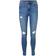 Vero Moda Tanya Normal Waist Skinny Fit Jeans - Blue/Medium Blue Denim