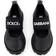 Dolce & Gabbana Girl's Mary Janes with branded elastic - Black/White