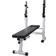 vidaXL Exercise Bench Set with Weight Position Barbell & Dumbbells 60.5kg