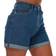 Only Vega Life Hw Mamma Shorts - Blue/Medium Blue Denim