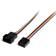 StarTech 4 Pin-4 Pin M-F 0.3m