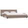 vidaXL Bed Frame with LED 57cm Sängram 140x200cm