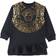 Versace Ruffled Sweatshirt Dress - Black (1001680-1A01328_2B130)