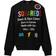 DSquared2 Kid's Rainbow Sweatshirt - Black (DQ0533D00G4JDQ900)