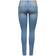 Only Wauw Life Mid Destroyed Skinny Fit Jeans - Blue/Light Medium Blue Denim