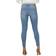 Only Wauw Life Mid Destroyed Skinny Fit Jeans - Blue/Light Medium Blue Denim