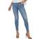 Only Wauw Life Mid Destroyed Skinny Fit Jeans - Blue/Light Medium Blue Denim