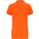 ASQUITH & FOX Women's Short Sleeve Performance Blend Polo Shirt - Orange