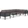vidaXL 49402 Lounge-Set, 1 Tisch einschl. 7 Sofas