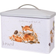 Wrendale Designs 'Daisy Chain' Bunnies and 'The Afternoon Nap' Fox Bread Box