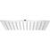 vidaXL Rain (142164) Acero Inoxidable