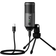 Iggual IGG317273 Microphone à Condensateur pour Streaming Gris