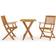 vidaXL 3058253 Ensemble repas de patio, 1 Table incluse 2 Chaises