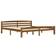 vidaXL Bed Frame with 4 Drawers 66cm