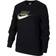 Nike Older Kid's Sportswear French Terry Crew - Black (CU8518-010)