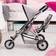 Bayer Twin Dolls Pram Duo Butterfly