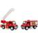 Magni Fire Truck with Sound & Light Pull Back 3pcs