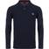 Paul Smith Long Sleeved Polo T Shirt - Navy