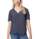 Pieces Cecilie Button-up Top - Ombre Blue