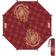 Cerda Harry Pottter Hogwarts Manual Folding Umbrella Red