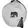 Deryan Tenda de spiaggia Luxury Pop Up XXL Argento grigio argento