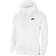 Nike Sportswear Club Fleece Men's Full-Zip Hoodie - White/White/Black