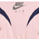 Nike Girl's Air French Terry Sweatshirt - Pink Glaze/Midnight Navy (DD7135-630)