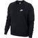 Nike Women's Sportswear Essential Fleece Crew Sweatshirt - Black/White