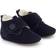 Wheat Angel Wool Indoor Shoe - Navy