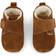 Wheat Taj Wool Indoor Shoe - Cognac