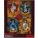 Harry Potter Jigsaw Puzzle Crests 1000