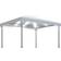 vidaXL Gazebo with String Lights