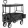 vidaXL Foldable Garden Cart with Roof