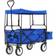 vidaXL Foldable Garden Cart with Roof