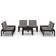 vidaXL 3059834 Loungeset, 3 Bord inkl. 3 Soffor
