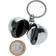 Alessi Bon Bon Keychain - Silver