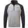 Craghoppers Turo Half Zip Top - Black Pepper/Cloud Grey Stripe