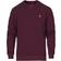 Lyle & Scott Cotton Crew Neck Sweatshirt - Burgundy