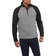 Craghoppers Turo Half Zip Top - Black Pepper/Cloud Grey Stripe