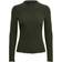 Only Emma Rib Top - Green/Forest Night