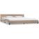 vidaXL Bed Frame with LED 57cm Sängram 180X200cm