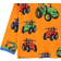 Småfolk Blouse - Orange with Tractors (11-0005-401)