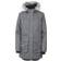 Trespass Thundery Waterproof Parka Jacket - Black/Silver Grey