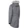 Trespass Thundery Waterproof Parka Jacket - Black/Silver Grey