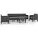 vidaXL 3079676 Loungeset, 1 Bord inkl. 2 Stolar & 1 Soffor