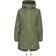 Trespass Women's Waterproof Jacket Long Length Daytrip - Moss